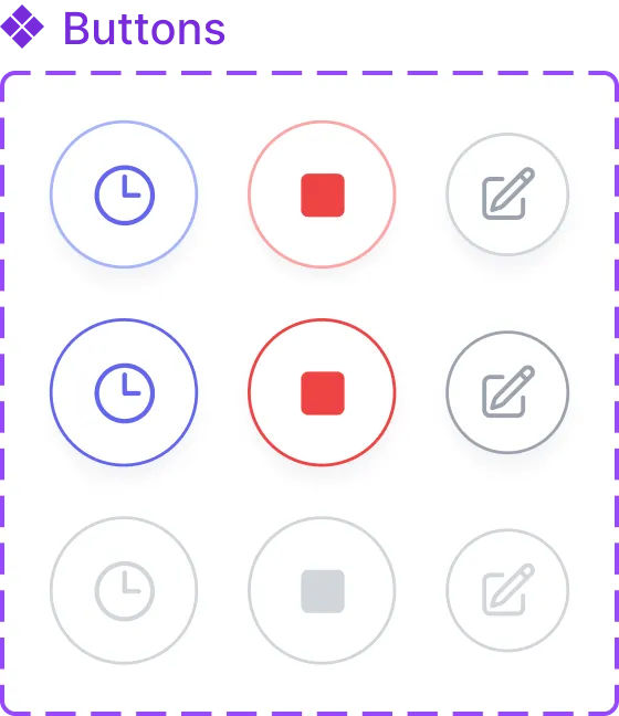 Button designs
