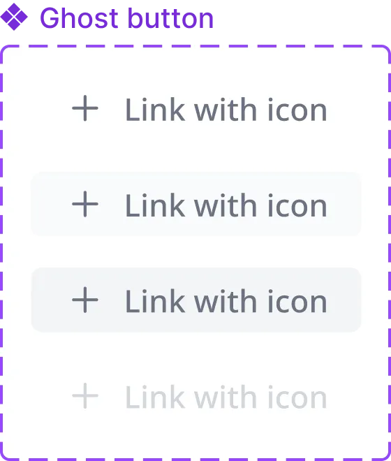 Ghost button designs
