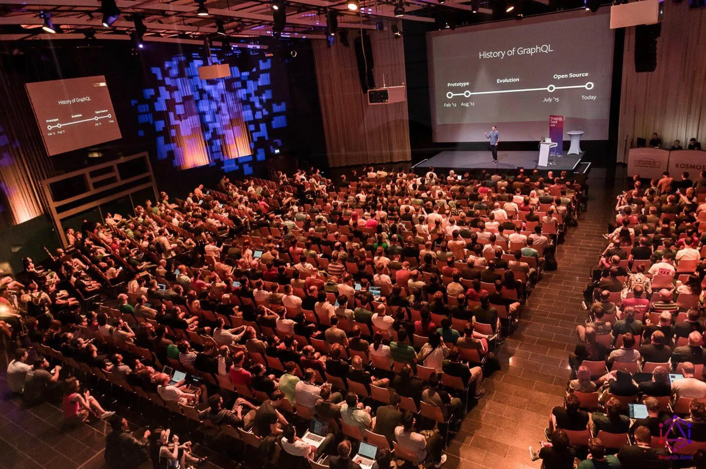 GraphQL Conf keynote hall