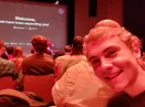 Selfie at the opening talk